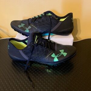 Under Armour Sprint Pro 3 Unisex Size 10 Track Spikes!
